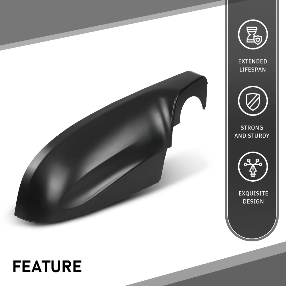 G-PLUS Passenger Exterior Mirror Lower Cover Compatible with Subaru Crosstrek 2018-2023,Fit Subaru Forester 2019-2024 91054FL200