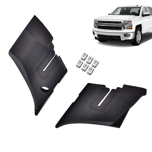 G-PLUS Cowl End Panel Compatible with Chevy Silverado Truck 1500 2500 3500 2007 2008 2009 2010 2011 2012 2013 LH & RH 1 Pair 15946001 15946002