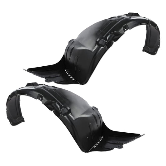 G-PLUS Front Splash Shield Set of 2 Compatible with Hyundai Genesis Coupe 2.0T Track 2010 868122M000, HY1249120, 868112M000, HY1248120 Left Driver Side & Right Passenger Side