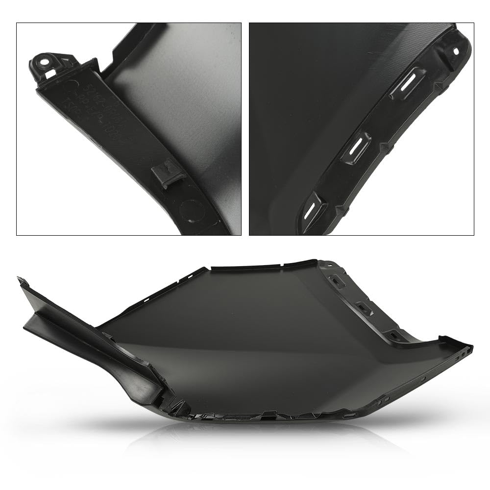 G-PLUS Rear Bumper Cover Extension Assembly Left Driver Side Compatible with Toyota RAV4 2019-2023 TO1116110 5216242944 521620R906