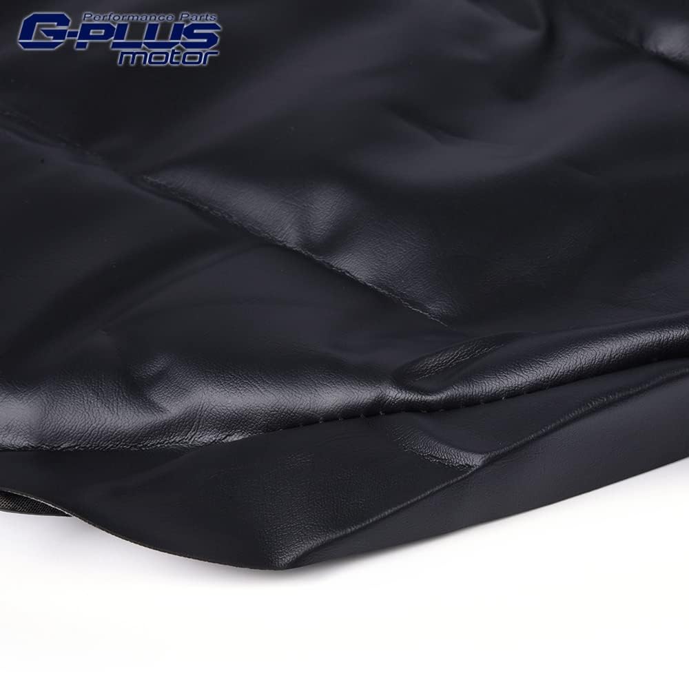 G-PLUS Bayou 220/400 Seat Cover, Compatible with Kawasaki Bayou 220/400 1993-1999 Black Marine Vinyl Grade