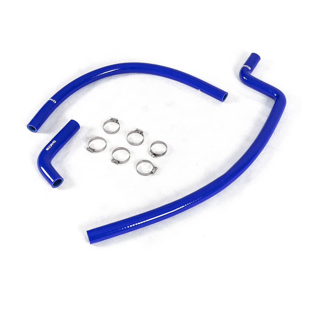 G-PLUS Engine Radiator Coolant Hoses and Clamp Kit Compatible with 1996-1999 Polaris Sportsman 500 .5411410, 8450050-305, 5411072, 3084938, 3085857 7080614. Blue