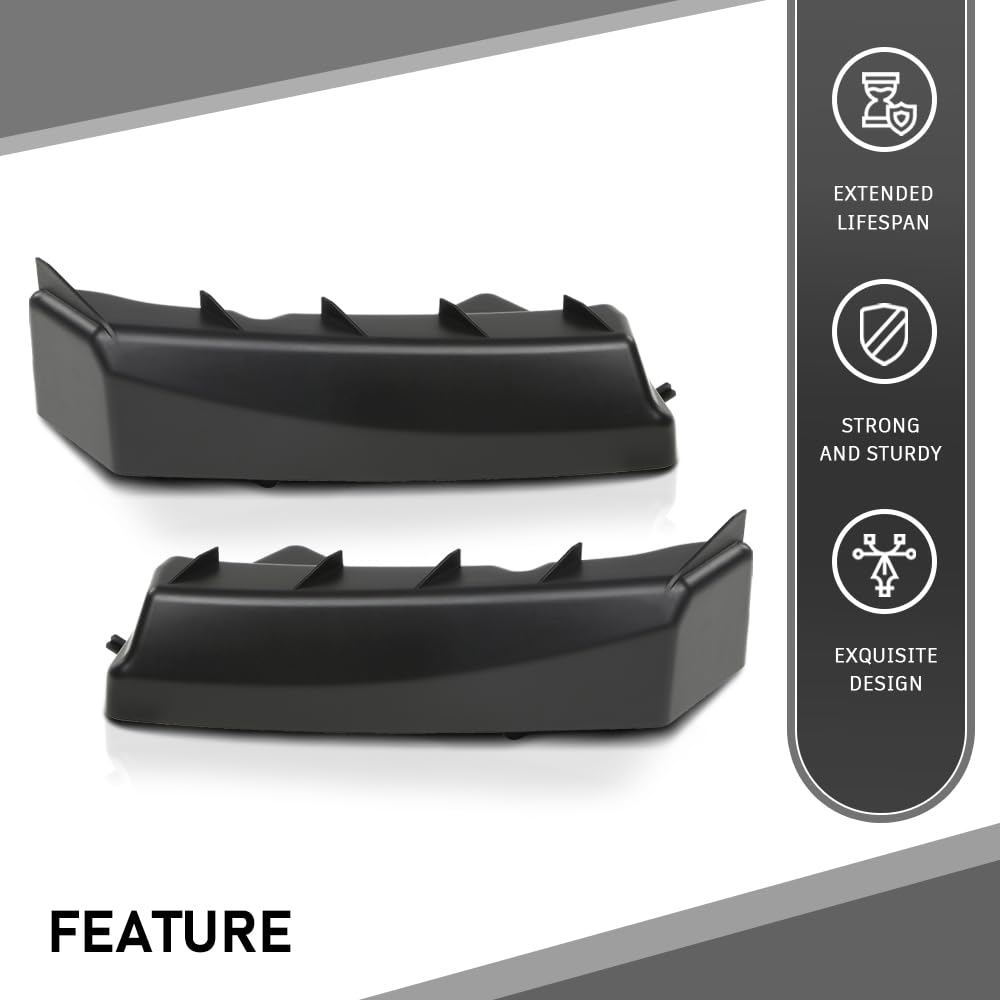 G-PLUS Front Bumper Side Mount Bracket Compatible with Range Rover Evoque 2012-2018 2Pcs
