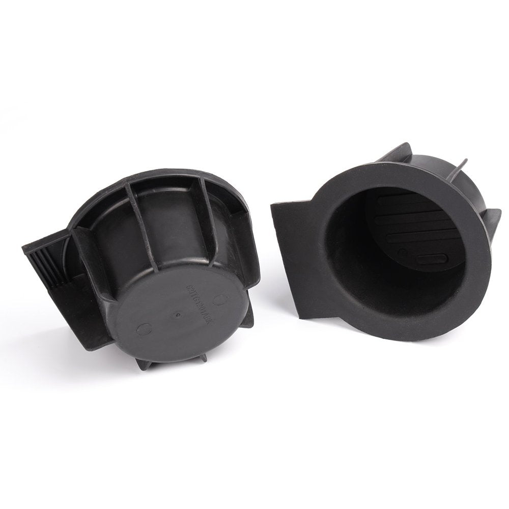 G-PLUS Center Console Cup Holder Rubber Inserts Compatible with Ford F150 2009-2014 Without Flow Through Center Console NOT Fit 2004-2008 XL/XLT/SVT/XLT