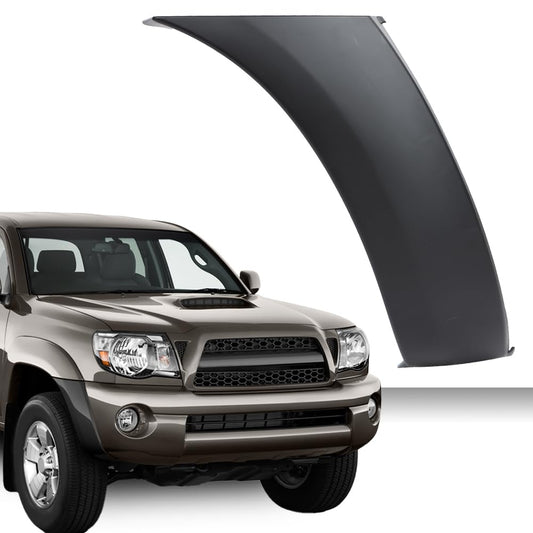 G-PLUS Front PP Bumper End Cap Compatible With Toyota Tacoma 2005-2011 Cover Extension Right Side 5211204030 5211204020