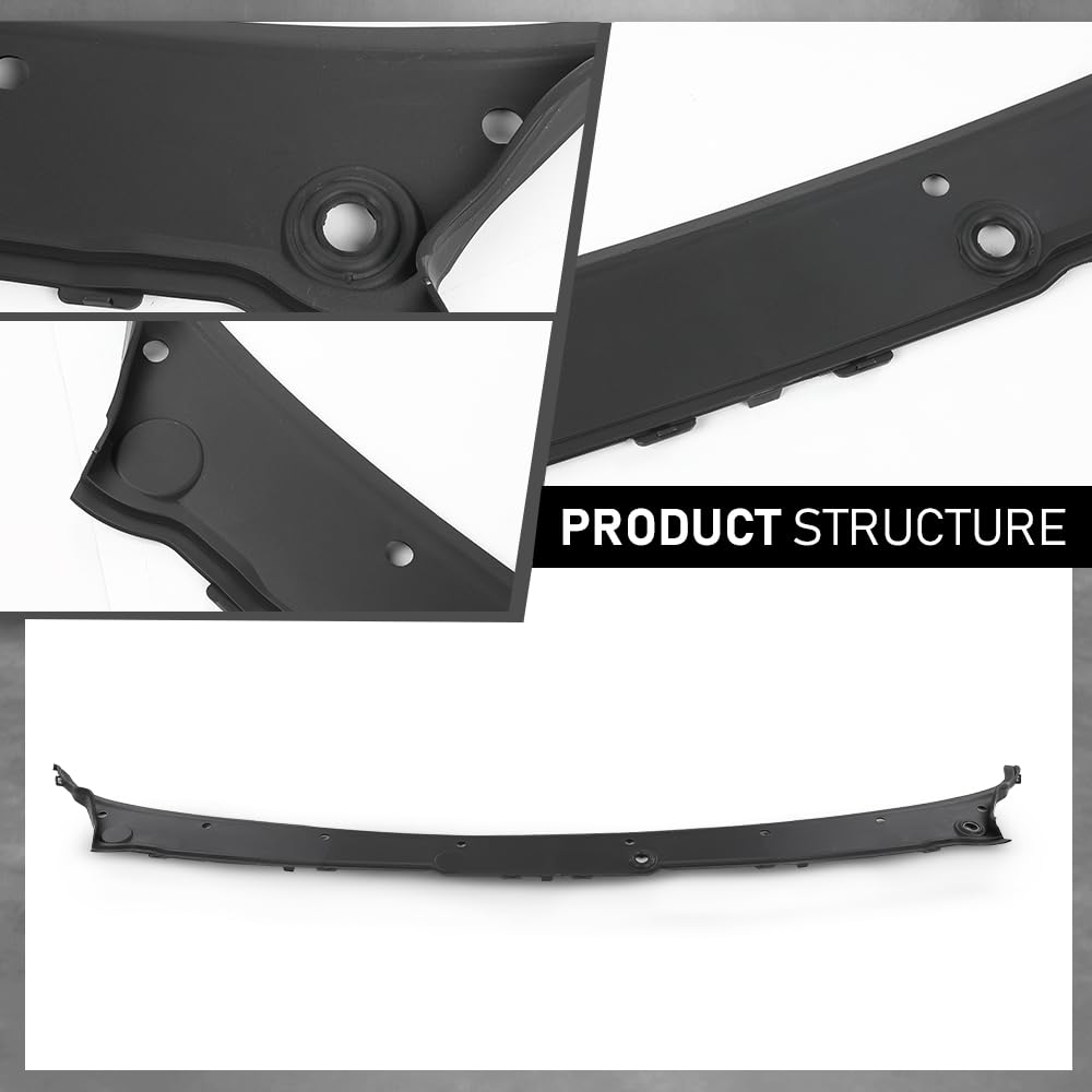 G-PLUS Windshield Wiper Cowl Panel Cover Replacement, Compatible with BMW X5 E70 2007-2013, 51717151969