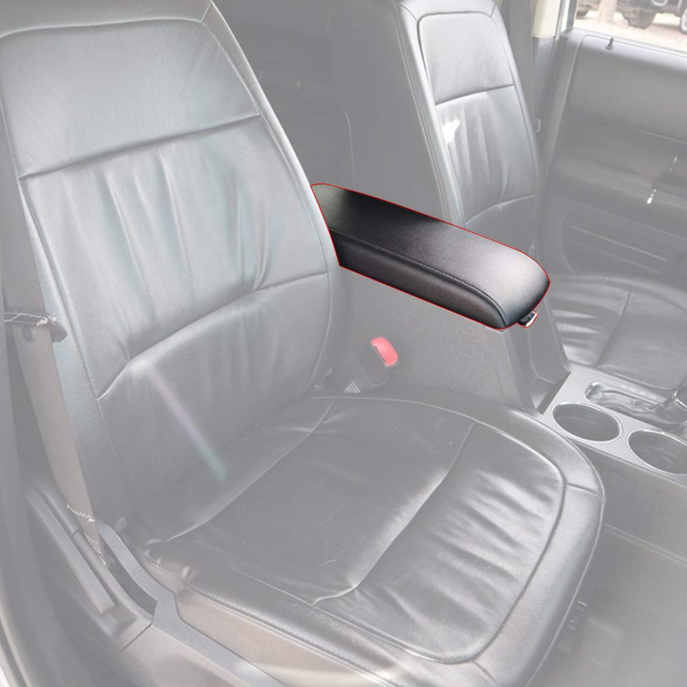 G-PLUS Armrest Center Console Lid Cover Compatible with Ford Flex 2013-2017 Black EA8Z7406024AA, DA8Z7406024AA, FA8Z7406024AA