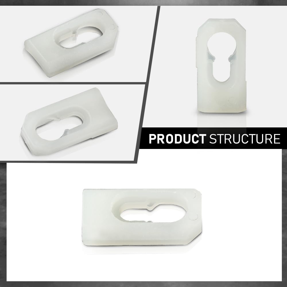 G-PLUS Top Trim Molding Clips Fits All GM Cars from 1960's Into The Late 1970's Nos Vinyl 25pcs