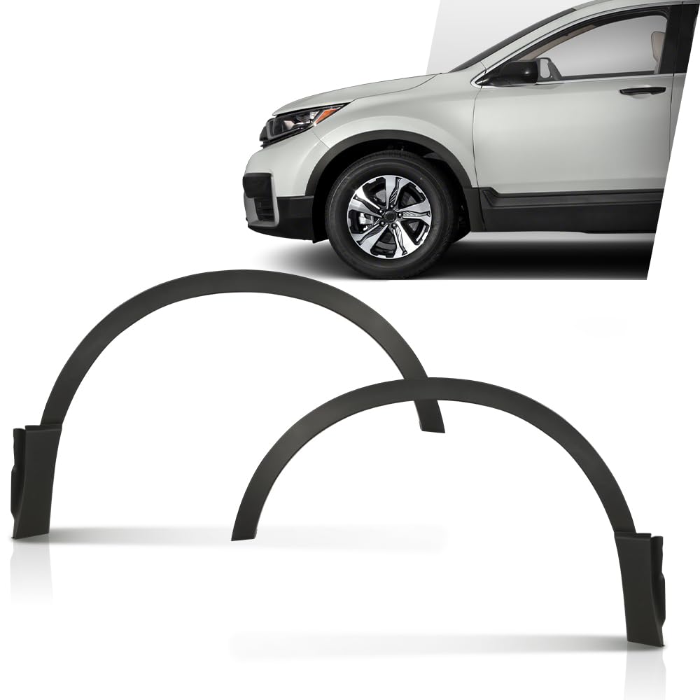 G-PLUS Front Fender Trim Set Driver and Passenger Side Compatible with CRV Hybrid 2020-2022/Fit Honda CRV 2017-2022 74115TLAA02 74165TLAA02 HO1291108 HO1290108