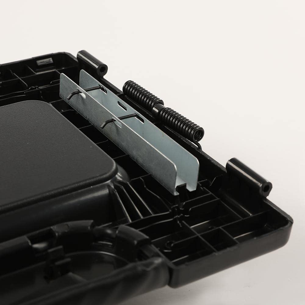 G-PLUS Center Console Lid Repair Kit Arm Rest Latch Compatible with 1999-2007 GMC Sierra/Yukon/Chevy Silverado/Suburban/Tahoe, #19127364 19127365 19127366 Standard Style A Black