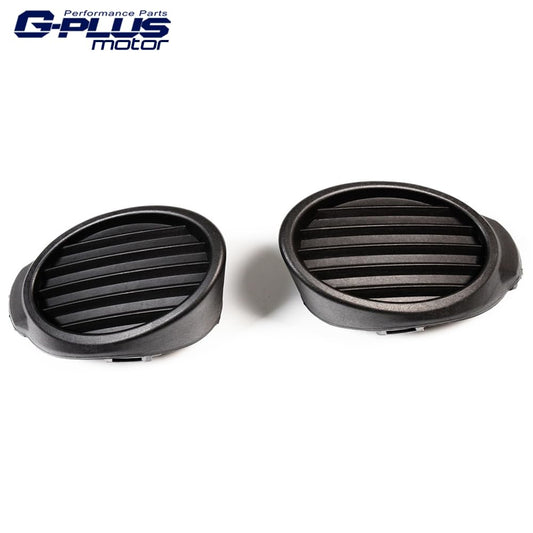 G-PLUS Front Bumper Fog Light Lens Hole Covers Grille Insert Pair 2012-2014 Focus