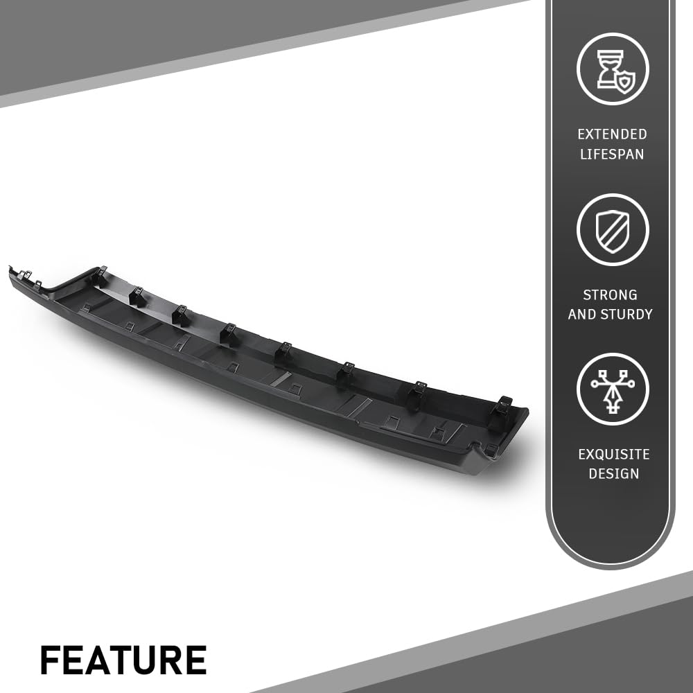 G-PLUS Front Bumper Lower Valance Panel Compatible with 2022-2023 Toyota Tundra TO1095226, 539110C100 Black