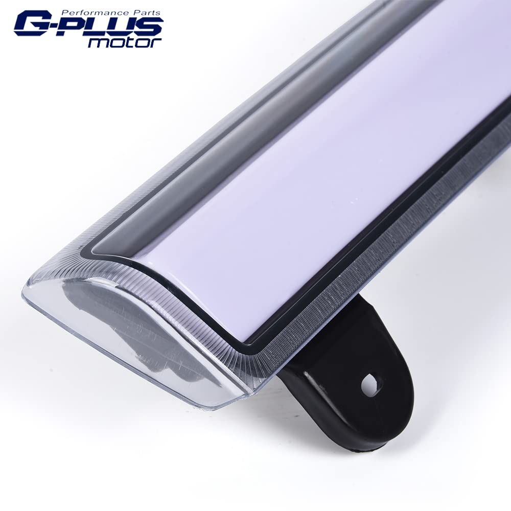 G-PLUS LED Third Brake Cargo Light Compatible With 2000-06 Chevy Suburban Tahoe GMC Yukon(ONLY For Liftgate Rear Doors),3RD Stop Tail Lamps (LED Strip Chrome Housing Clear Lens)