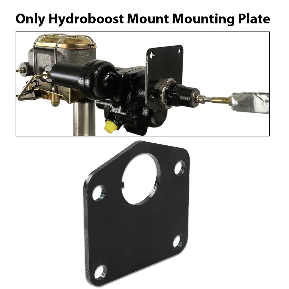 G-PLUS Mount Mounting Plate Anti-Spin Compatible with Chevy C10 Pickup 1967 1968 1969 1970 1971 1972 Mounting Plate for Hydraulic Booster