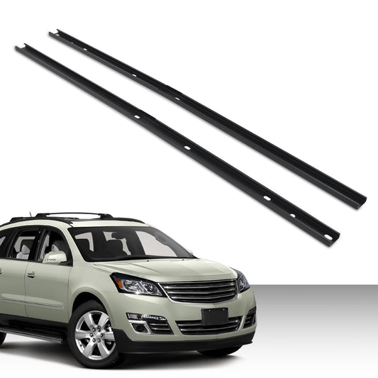 G-PLUS Roof Rack Side Rail Package Black 2 pcs Compatible with Chevy Traverse 2009-2017 19244264