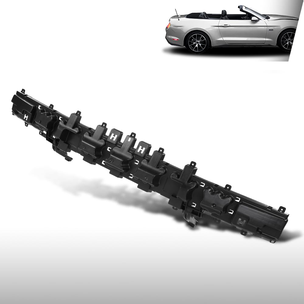 G-PLUS Rear Bumper Impact Absorber Compatible with Ford Mustang 2018-2020 JR3Z17E855B, FO1170152 Black