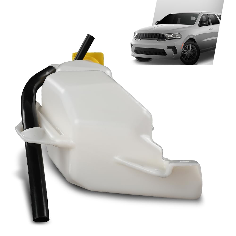 G-PLUS Coolant Reservoir Expansion Tank Compatible with Dodge Durango 2011-2024,Fit Jeep Grand Cherokee 2011-2021/WK 2022 5165708AA-PFM, CH3014133