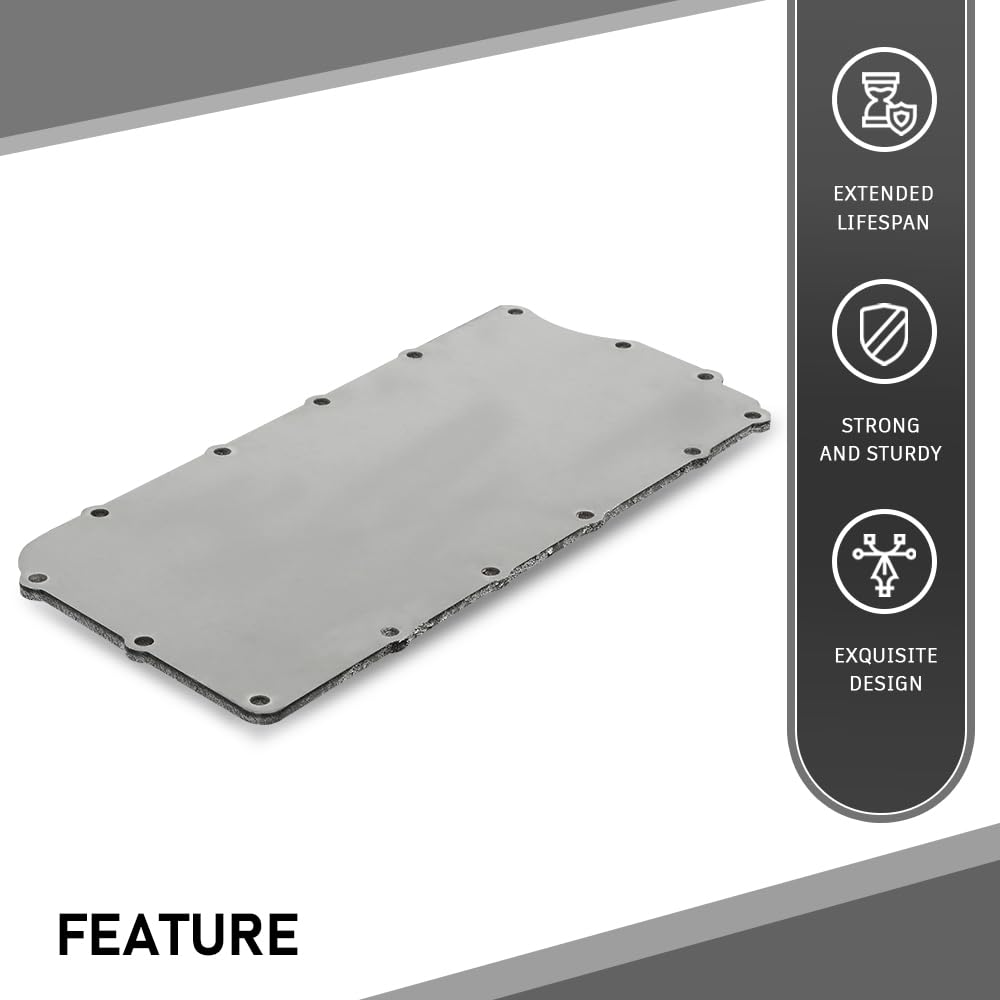 G-PLUS Intake Manifold Plenum Repair Plate Compatible with Dodge 360 Magnum V8 1992-2003 5.2L 5.9L Engines Aluminum