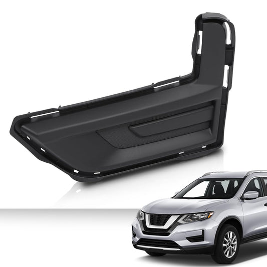 G-PLUS Fog Light Cover Compatible with Nissan Rogue Special Edition 2019 2020/Fit Nissan Rogue S SL SV 2017-2020 Driver Left Side Fog Lamp Bezel 622576FL0A, NI1038148