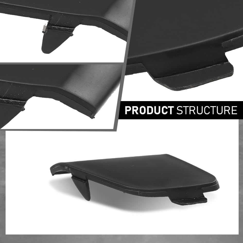 G-PLUS Front Bumper Tow Hook Eye Cap Trailer Cover, Compatible with Ford Focus MK3 2012-2014, BM5117A989