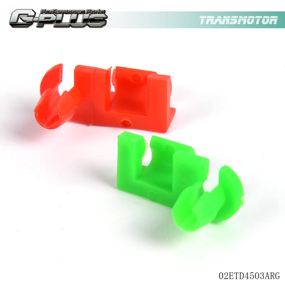 G-PLUS Tailgate Handle Rod Clip Set Compatible with 1999-2007 Chevy Silverado/GMC Sierra(2007 Classic Style Only),1Pair LH & RH