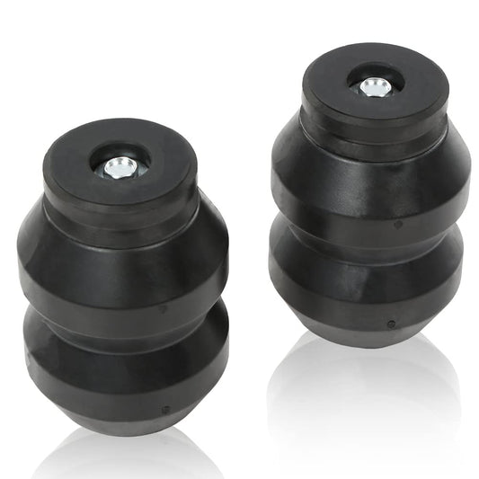 G-PLUS Rear Suspension Helper Spring Kit Compatible with Chevy Silverado 2500 3500 / Compatible with GMC Sierra 2500 3500 2011 2012 2013 2014 2015 2017 2018 2019 T/IGMRCK25D