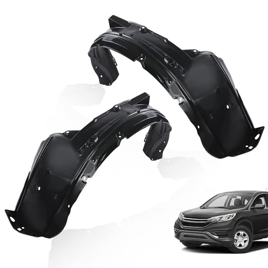 G-PLUS New Front Driver & Passenger Side Fender Liner Set Compatible with Honda CR-V 2012-2016 74150T0AA00, 74100T0AA00 HO1248147, HO1249147