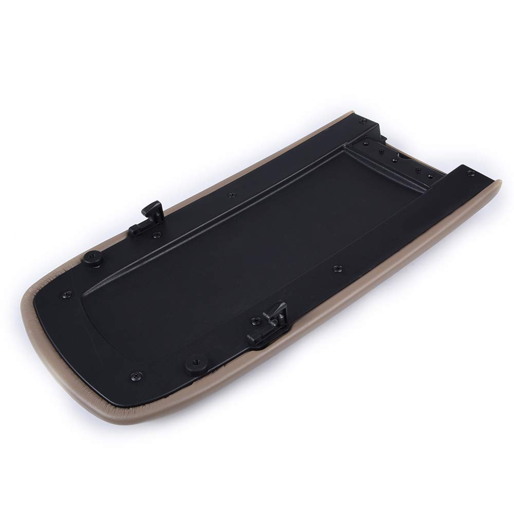 G-PLUS Center Console Lid Cover Compatible with Ford Explorer Mountaineer 1997-2001/ Fit Ford Sport Trac 2001-2002 Beige Armrest Lids 1L2Z9806024AAA, 1L2Z9806024AAB, 1L2Z9806024AAE