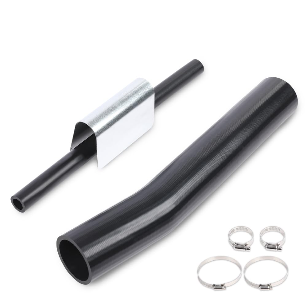 G-PLUS Gas Tank Filler Hose Rear Compatible with 1978 1979 F100 F150 F250 F350 Ford Bronco Silicone Hose Kit