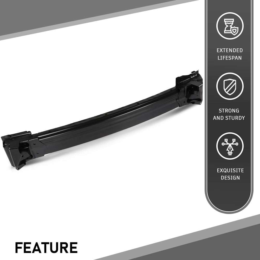 G-PLUS Front Bumper Reinforcement Compatible with Toyota Camry 2016-2017,Fit Toyota Camry (submodel: LE, SE, XLE, XSE) 2015 5202106130, TO1006237