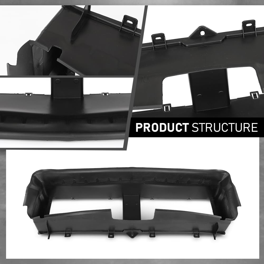 G-PLUS Front Upper Bumper Grille, Compatible with Ford Escape 2020-2022, Air Intake Grill, LJ6Z8312D, LJ6Z-8312-A