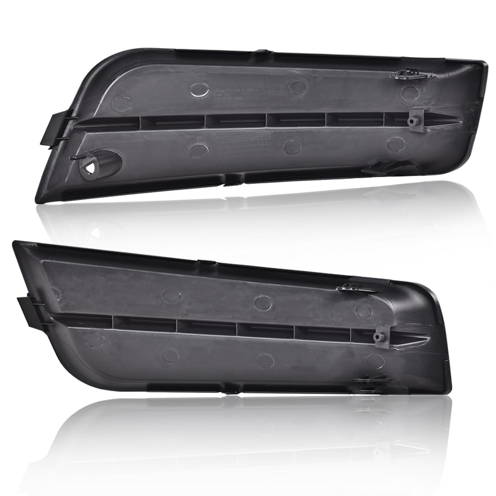 G-PLUS Front Bumper Fog Lamp Cover Compatible with 2011-2014 Chevy Cruze Eco/LS/LT/LTZ Replacement for Fog Light Cover/Fog Lamp Bezel Trim Frame 94831150 GM1039130 94831149 GM1038130