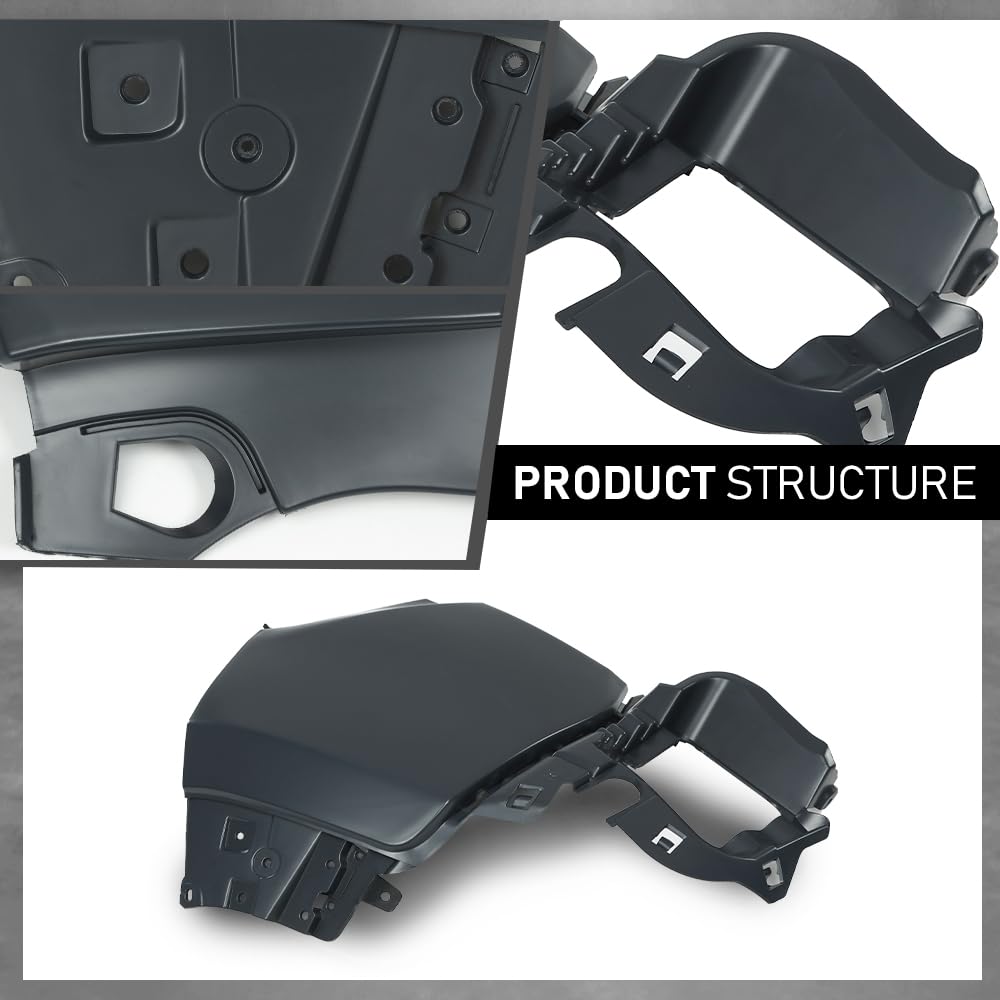 G-PLUS Rear Upper Bumper Cover Left Driver Side, Compatible with Jeep Renegade 2015-2023 6SC04TZZAA, 5VW88TZZAA