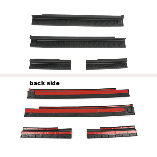 G-PLUS Door Sill Guards Kit Compatible with 2007-2018 Wrangler JKU All Terrain Entry Guard Kit Door Entry Guards Sill Protector Replacement