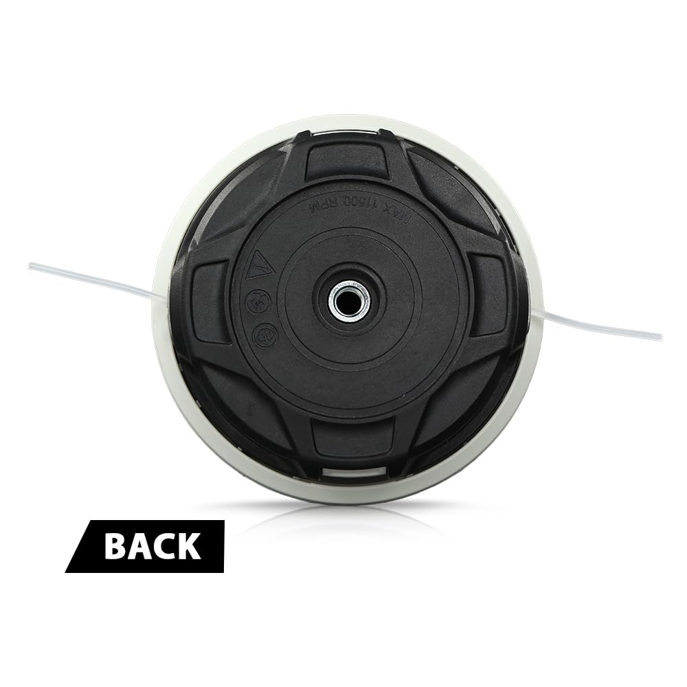 G-PLUS 5pcs C26-2 Trimmer Head Replacement Auto Cut Fit Stihl FS55, FS56, FS70, FS80, FS85, FS87, FS89, FS90, FS91, FS94, FS100, FS111, FS120 Black and White