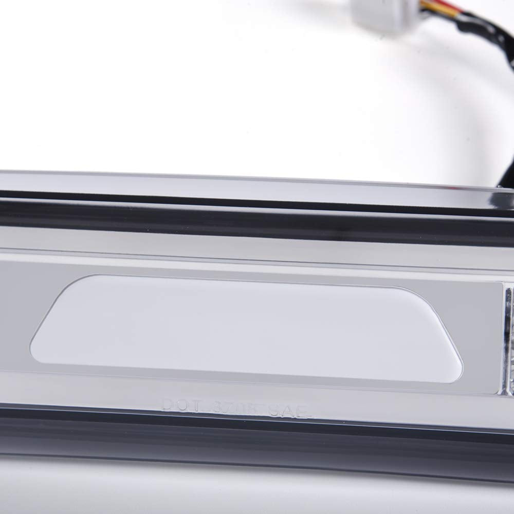 G-PLUS LED 3rd Brake Light Cargo Lamp Chrome Compatible with Dodge Ram 1500 2500 3500 02-09 Truck