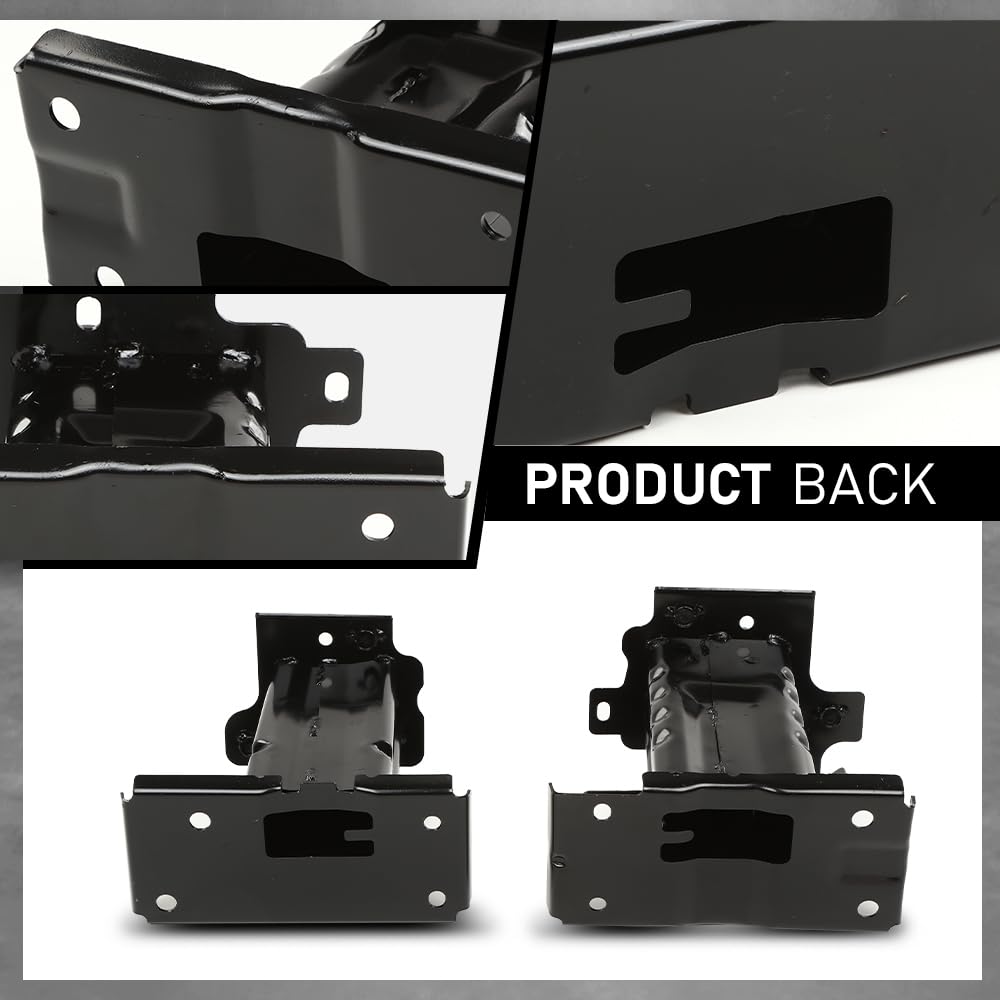 G-PLUS Front Bumper Mounting Brackets Left+Right Side Compatible with Nissan Rogue 2014-2019 622104BA0A, 622114BA0A, NI1066146, NI1067146