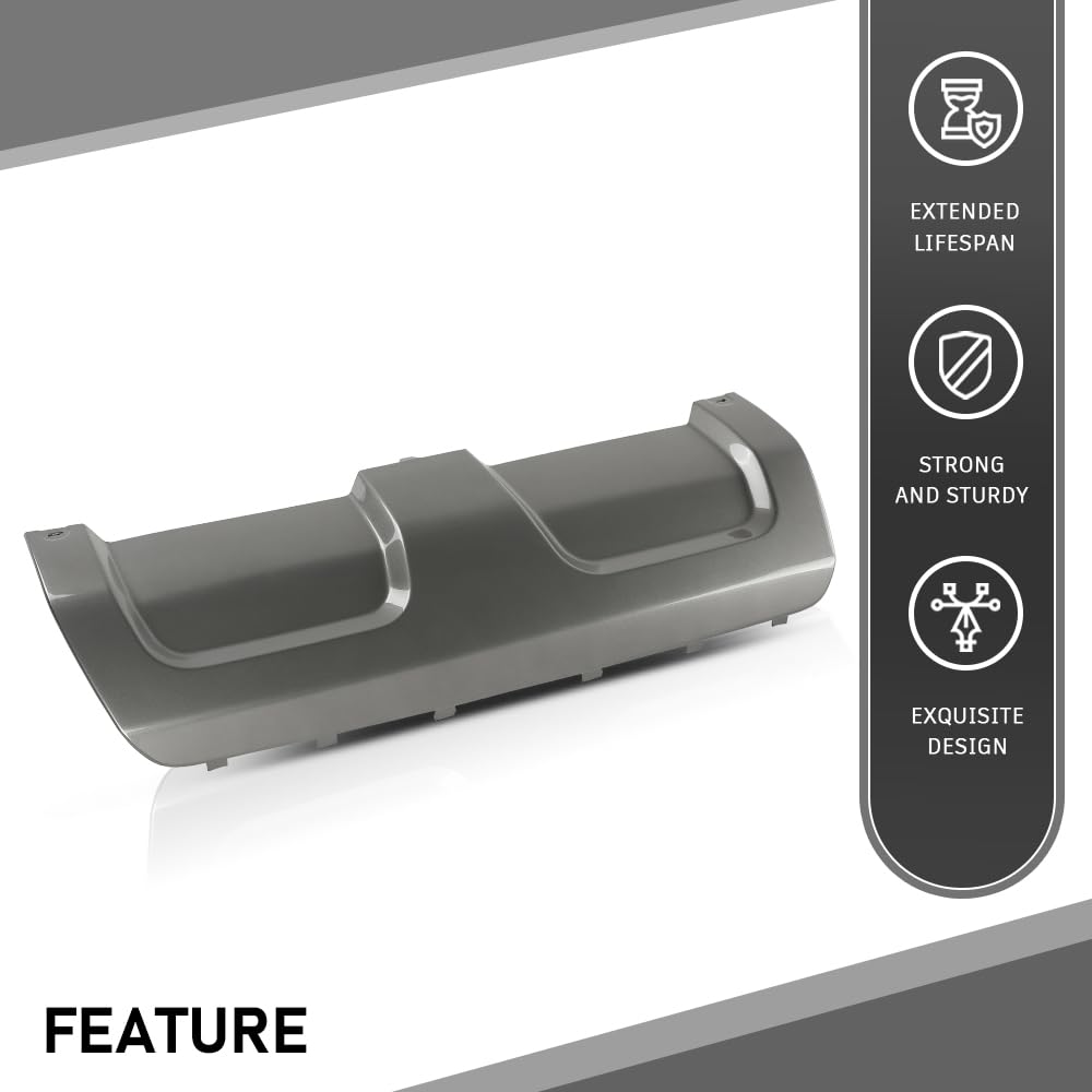 G-PLUS Rear Bumper Skid Plate Cover Compatible with Range Rover Sport 2014-2017 Gray