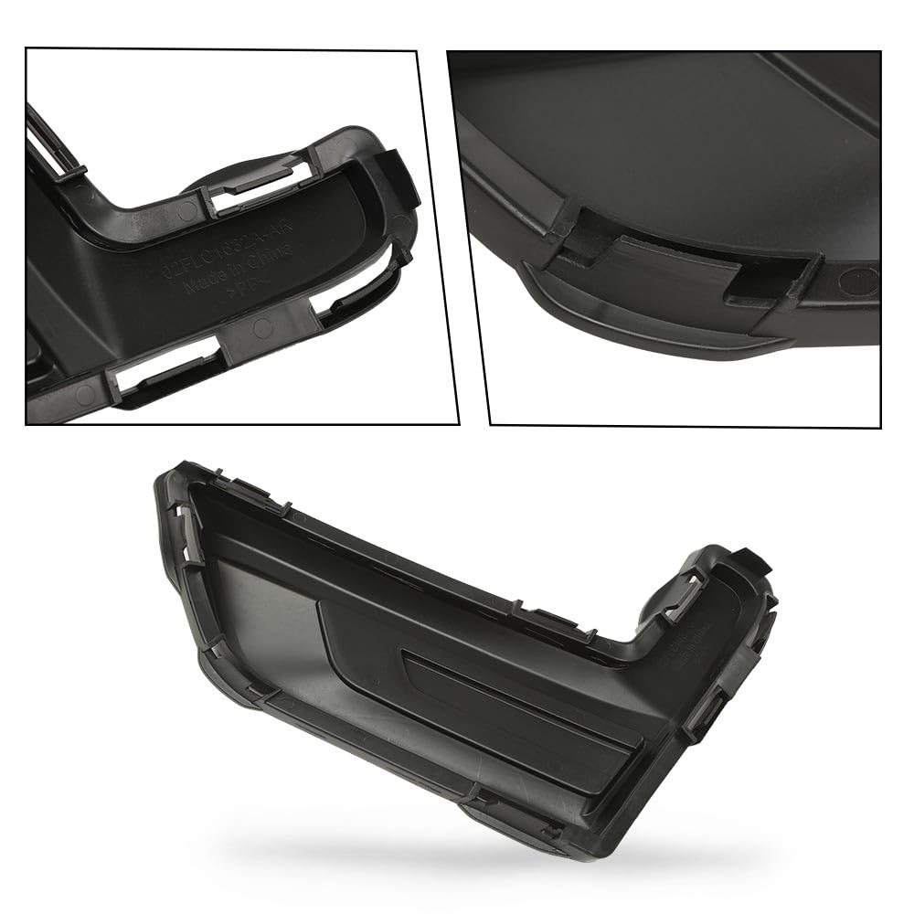 G-PLUS Fog Light Covers Bezels Driver and Passenger Side Compatible with Nissan Rogue S 2017-2020 622566FL0A 622576FL0A NI1039148 NI1038148
