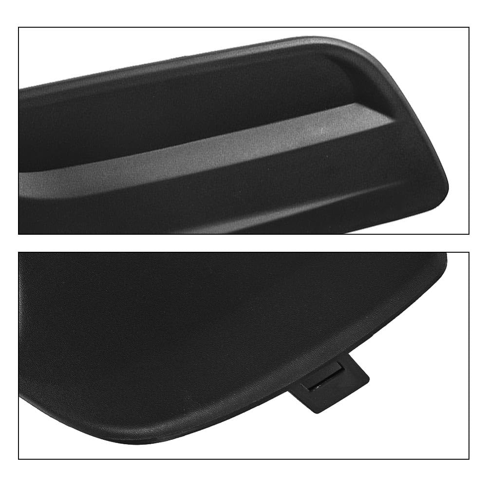 G-PLUS Fog Light Cover Compatible with 2013-2015 Chevy Malibu/2016 Chevy Malibu Limited Front Bumper Fog Light Hole Cover Left & Right Side 20768847, GM1039141, 20768848, GM1038141