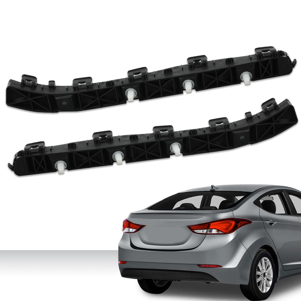 G-PLUS Rear Bumper Bracket Compatible with Hyundai Elantra 2011-2016 (Value Edition, GL, GLS, L, Limited, SE, Sport) 866143X000, 866133X000