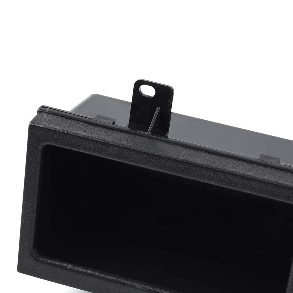 G-PLUS Car Stereo Radio Dash Bezel Kit Compatible with Chevy GMC Crew Cab Dually 1992-1994 GMK333BU, GMP333, GM1482GRB (Red w/Wire Harness)