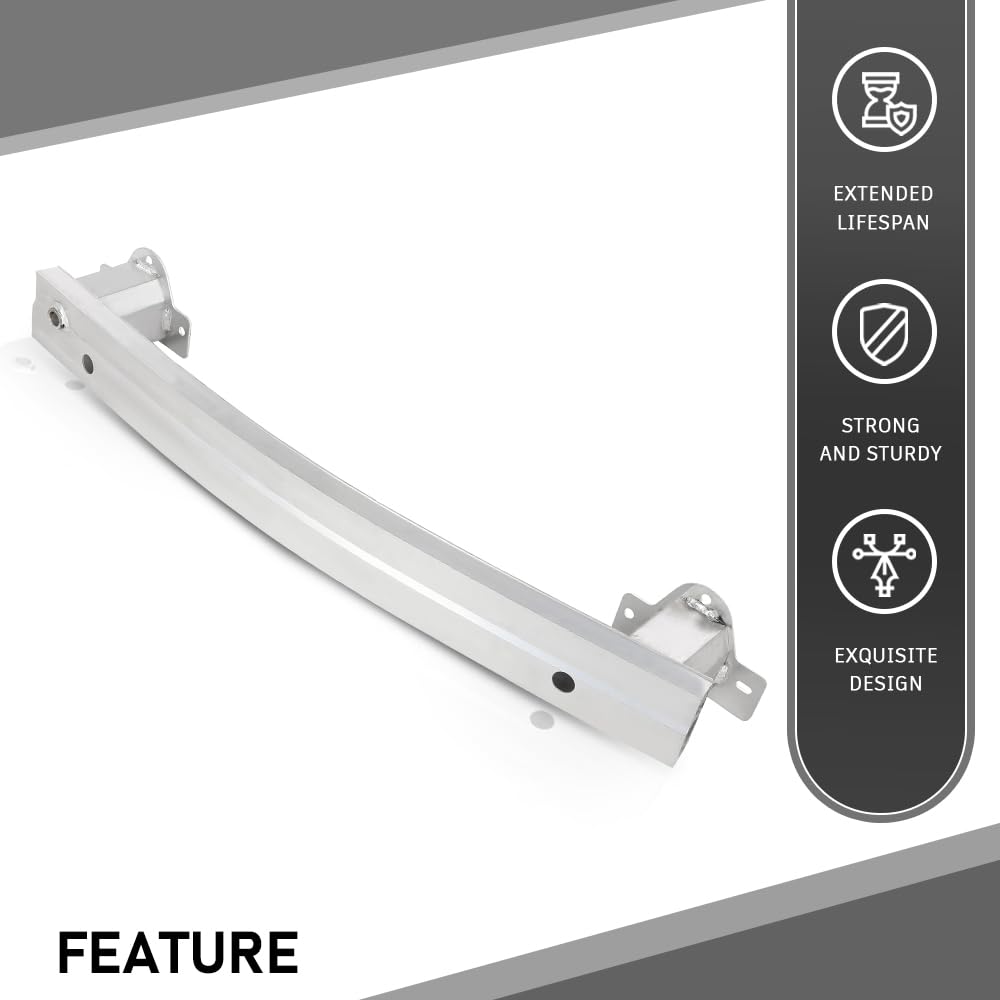 G-PLUS Bumper Face Bar Reinforcement Rear Compatible with Jeep Compass 2017-2022 68243701AA