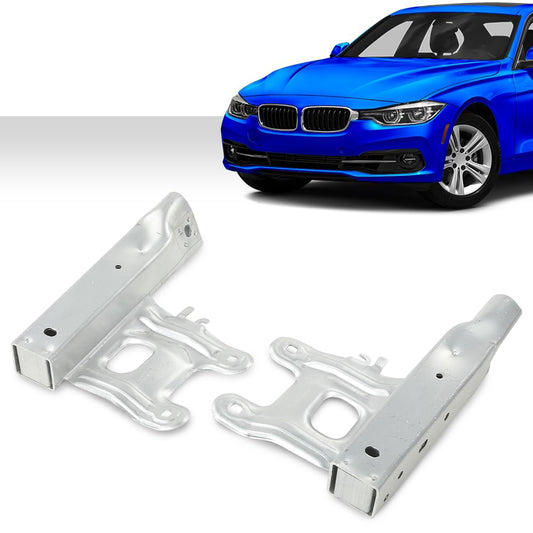 G-PLUS Front Lower Bumper Carrier Bracket Left and Right Side Compatible with BMW 328i 2012-2016/Fit BMW 335i 2012-2015/Fit BMW 320i 2013-2017/Fit BMW 328d 2014-2017 51117266193 51117266194