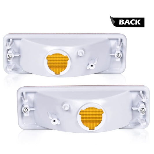 G-PLUS Turn Signal Light Orange Compatible with 84-88 Toyota 8151089130, 8152089130