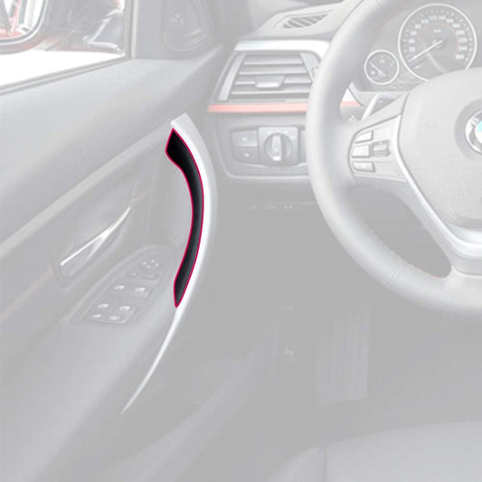G-PLUS Inner Door Handle Pull Handle Strap Grab Cover Door Armrest Bracket Driver and Passenger Side Compatible with BMW 3 Series/4 Series F30 F80 F31 F32 F33 F34 F35 F82 F83