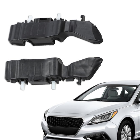 G-PLUS Front Left & Right Side 1pair Bumper Brackets Compatible with Accent 2012-2017 865131R000, 865141R000