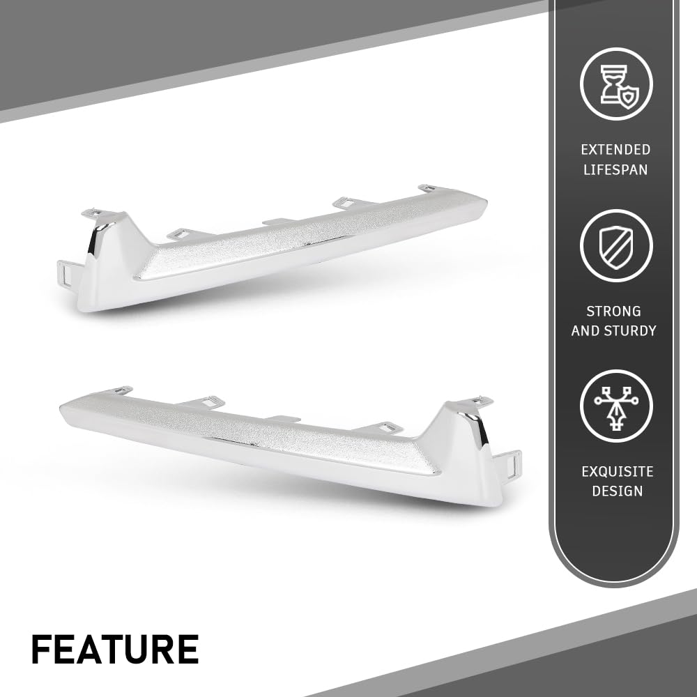G-PLUS Fog Light Molding Trim Driver Left Side Compatible with Subaru Forester 2017-2018 57708SG010