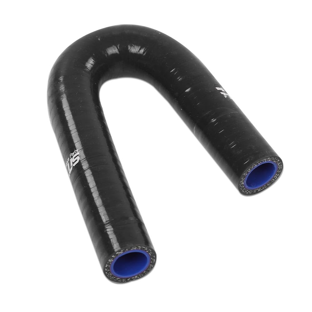 G-PLUS Silicone Radiator Hose Kit w/Clamps Compatible with Honda/Acura Integra DC4 DB7 RS LS GS SE with B18B1 Engine 1994-2001 Black
