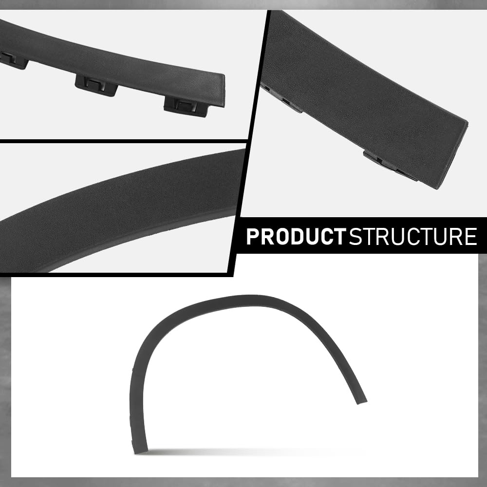 G-PLUS Fender Trim Front Driver and Passenger Side Compatible with Benz GLA250 (submodel: 4Matic, Base) 2015-2020,Fit Benz GLA45 AMG 4Matic 2015-2019 1568852322